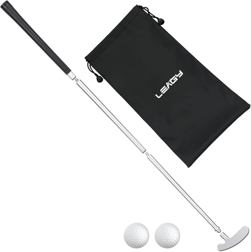 LEAGY Golf-Putter Set für Männer - Beidseitig nutzbar mit 2 Übungsbällen