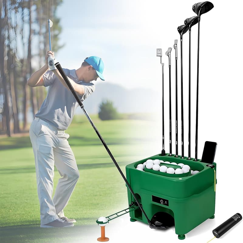 Automatischer Golfballspender mit Induktionsfreigabe und 5000 mAh Akku