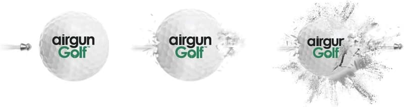 Air Venturi Explodierender Golfball für Spaßerlebnisse