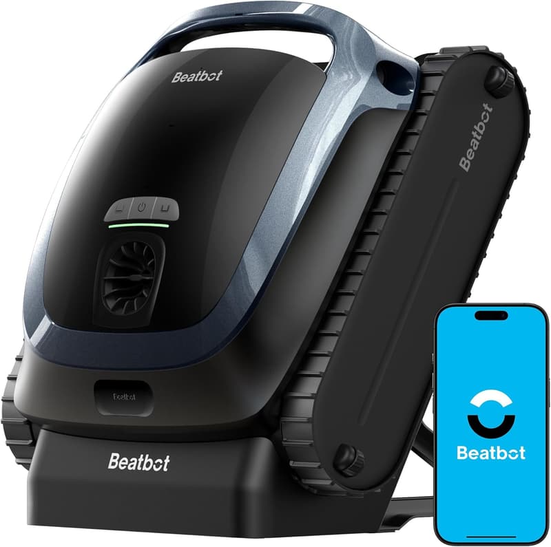 Beatbot AquaSense 2 Akku-Poolroboter mit Oberflächen-Parkfunktion für Pools bis 300 m²