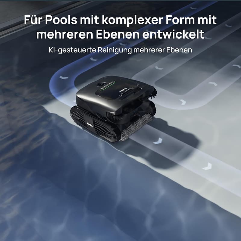 Beatbot Aquasense 2 Ultra KI-Poolroboter für komplette 5in1-Reinigung bis 300 m²