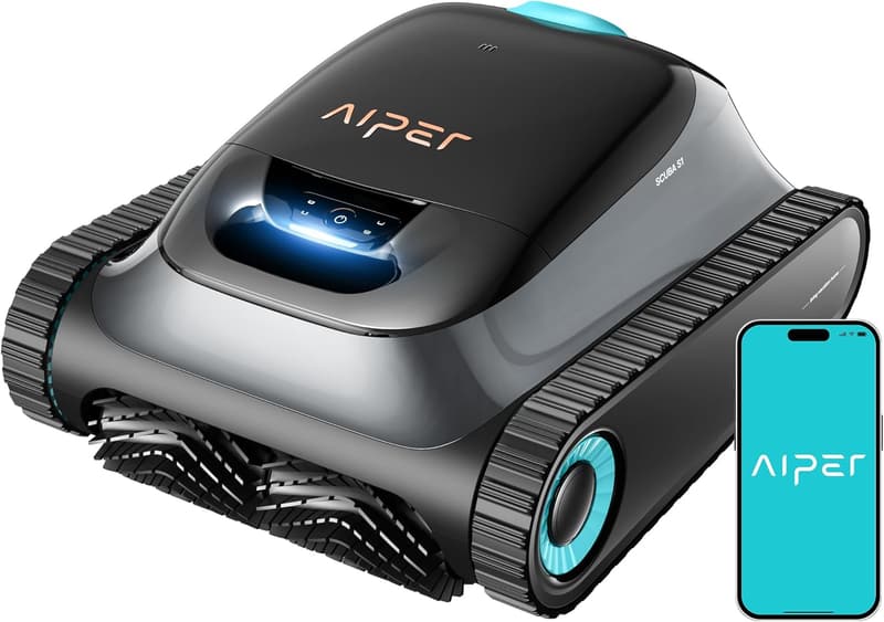 AIPER Scuba S1 Poolroboter mit 3μm Filter und APP-Steuerung