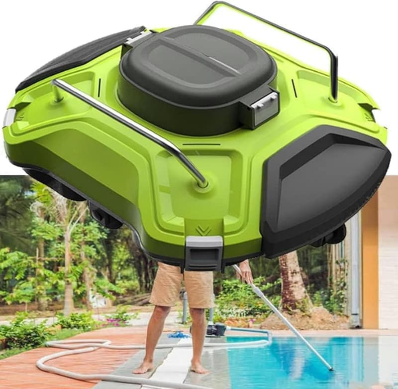 Kabelloser Roboter-Poolstaubsauger mit intelligenter Navigation für Pools bis 550 m²