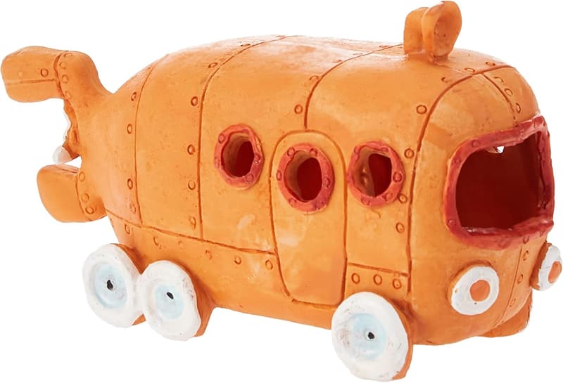 Penn Plax Bikini Bottom Bus Dekoration für Aquarien, 1 Stück