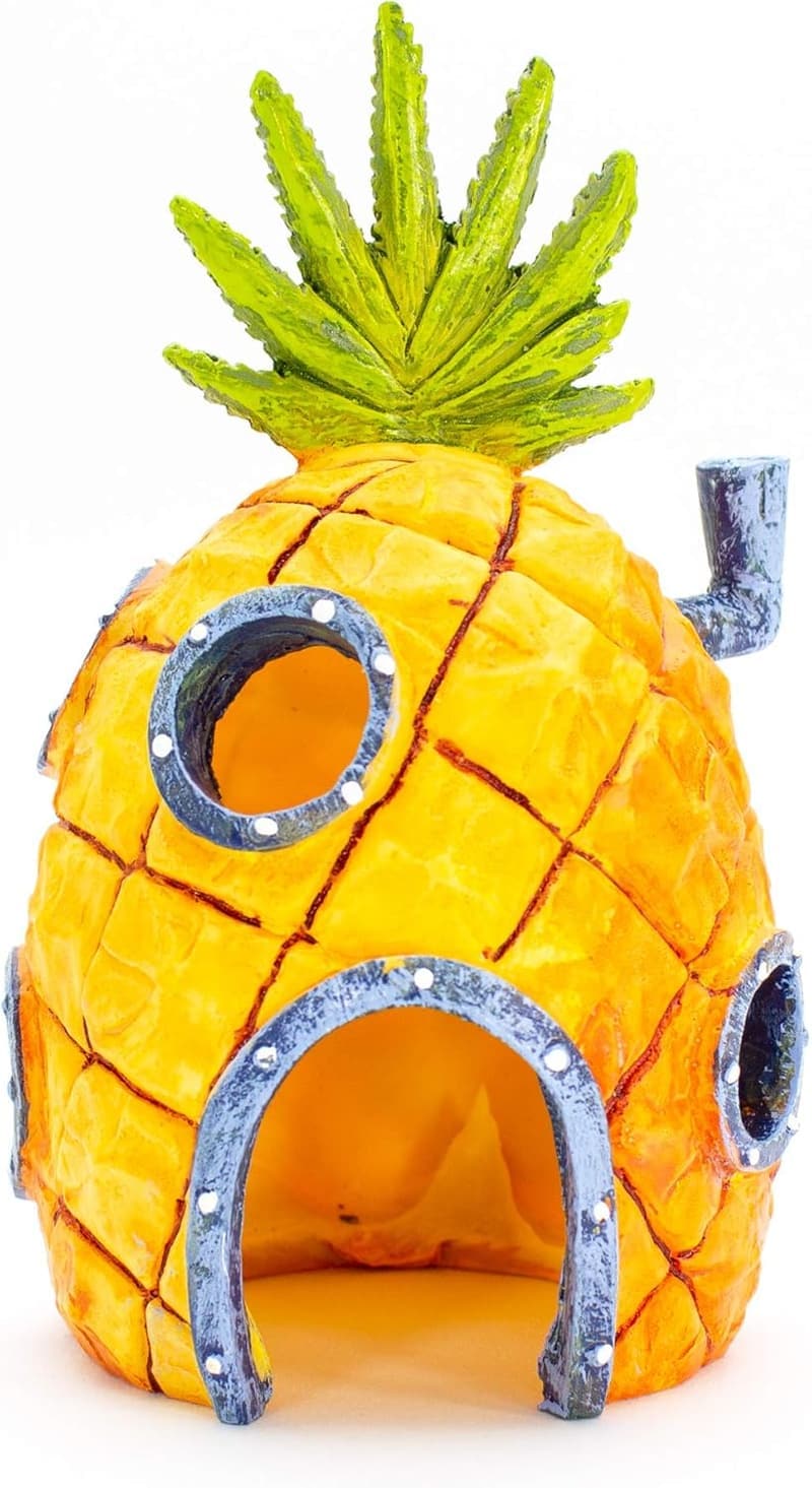 Spongebob Schwammkopf Aquarium Ornament – Ananashaus dekorativ