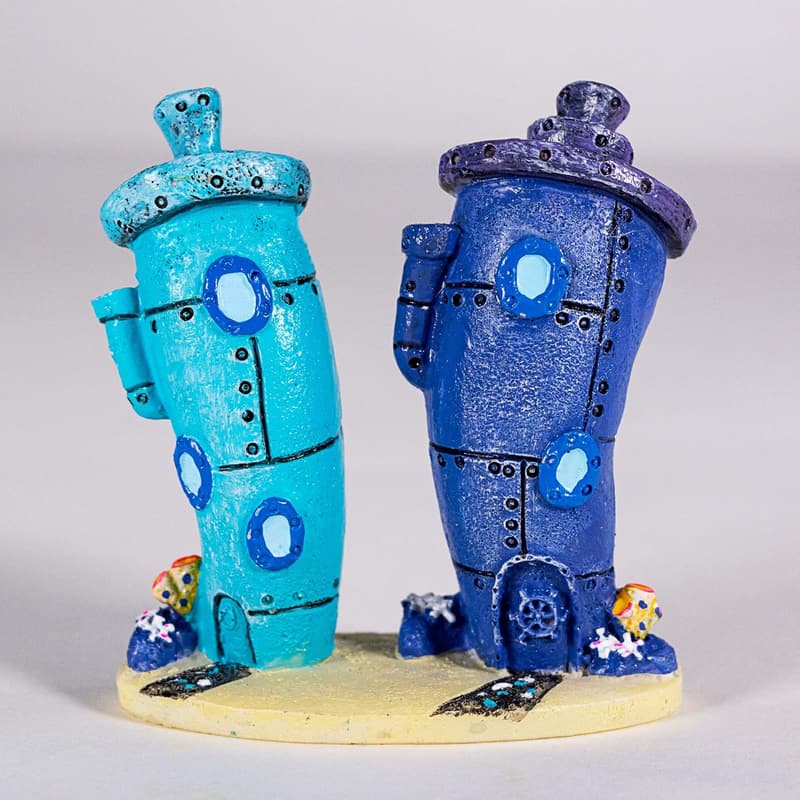 Penn Plax Bikini Bottom Häuser für Aquarien