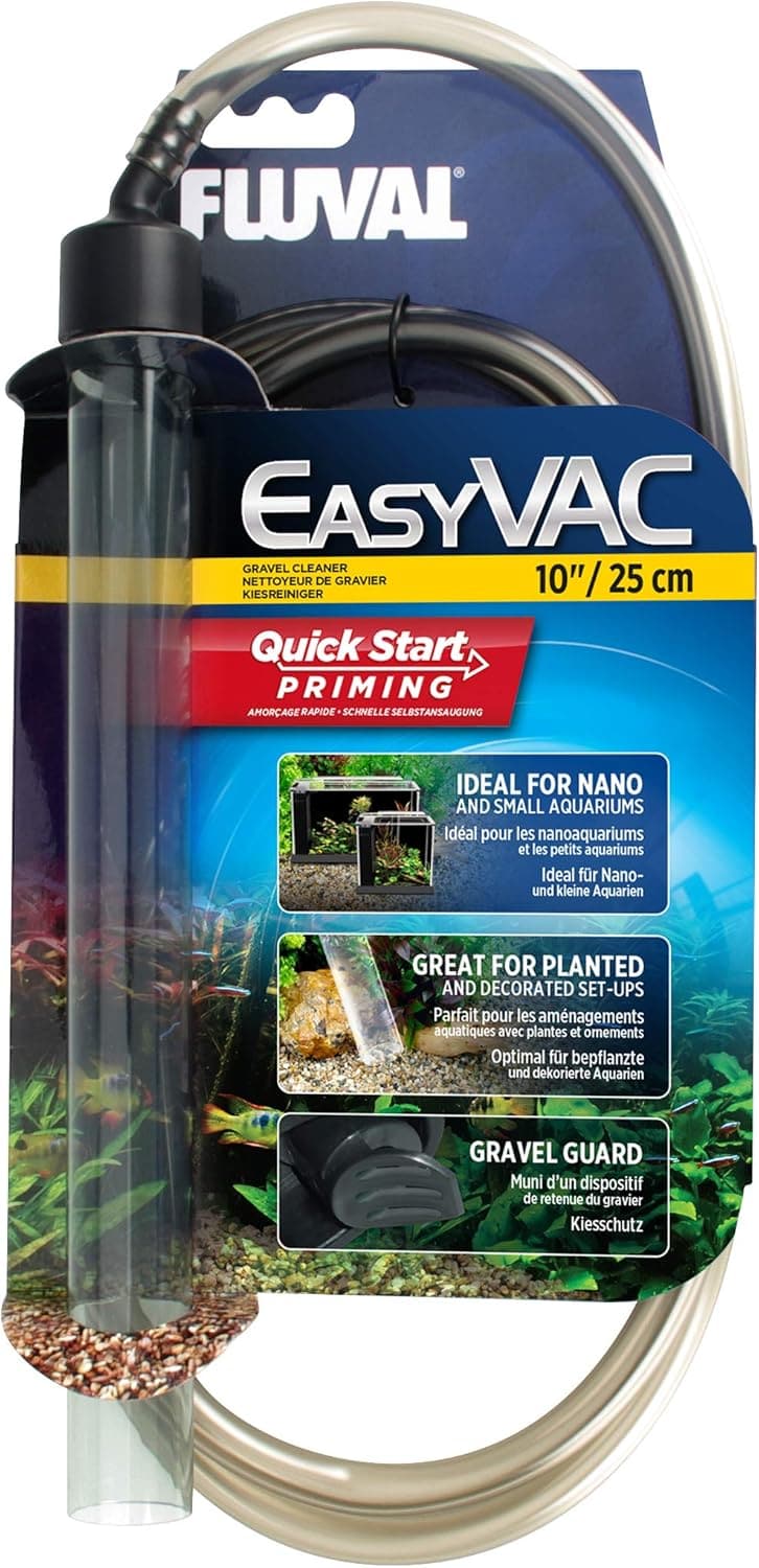 Fluval EasyVac Aquarienkies Reiniger, 25,5 cm, praktisches Zubehör