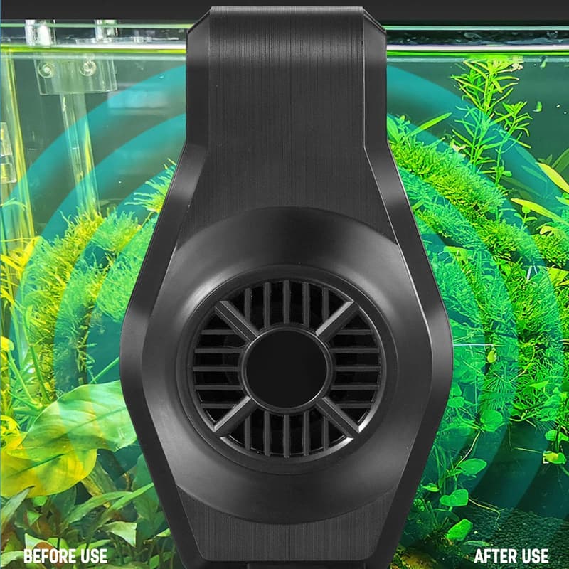 Multifunktionaler stummer Wand-Aquariumlüfter für Kühlung