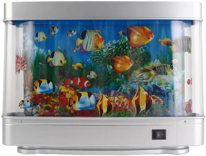 LED-Aquarium-Lampe mit virtuellem Ozean für niedliche Raumdekoration
