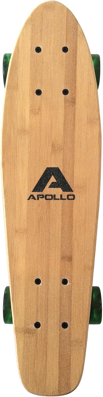 Vintage Cruiser Skateboard 22,5 Zoll aus Holz für Kinder ab 8 Έτη