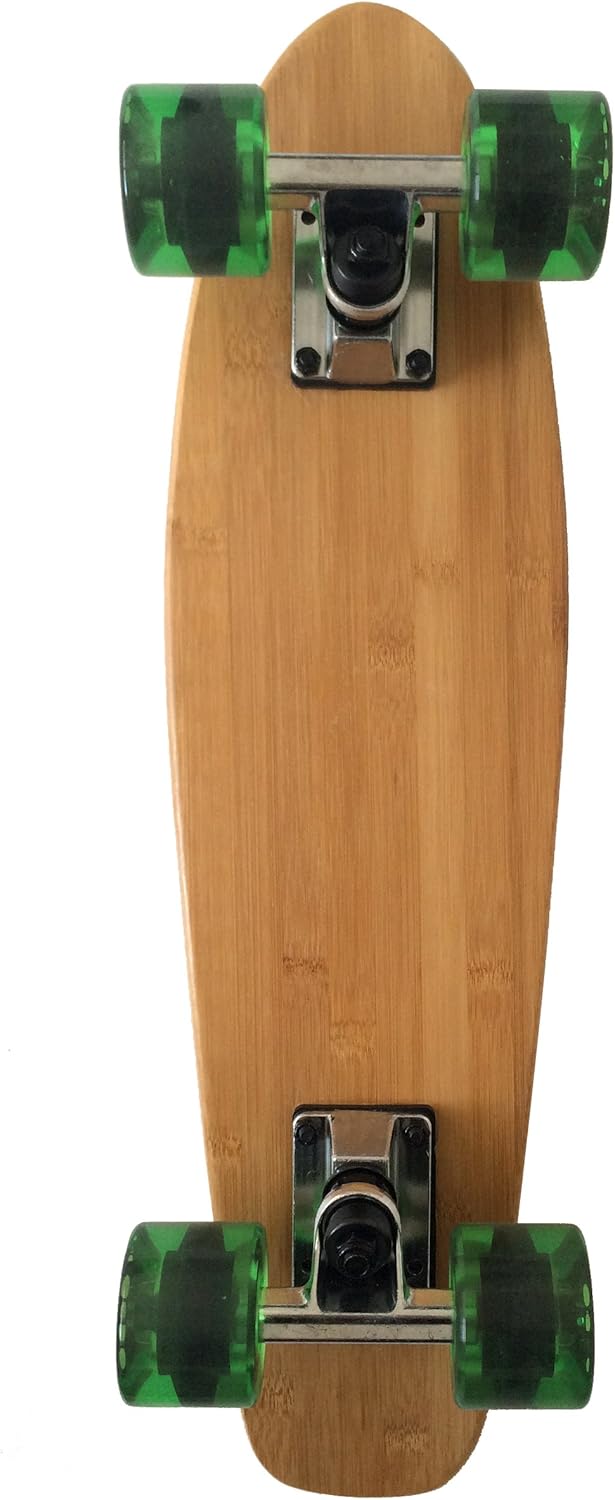 Vintage Cruiser Skateboard 22,5 Zoll aus Holz für Kinder ab 8 Έτη