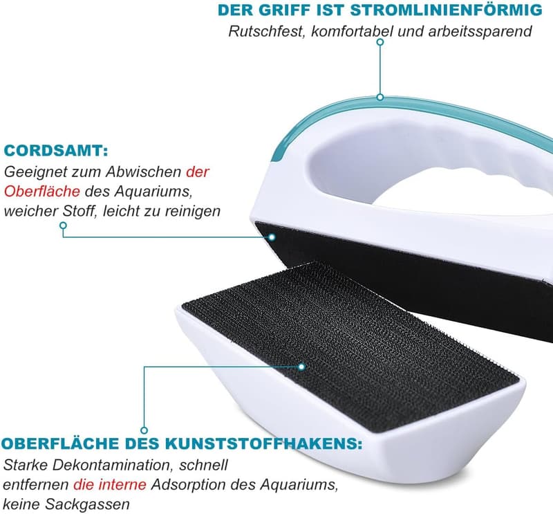 Aquarium Glasreiniger Magnet für Fisch-Tanks, schwimmend, stark