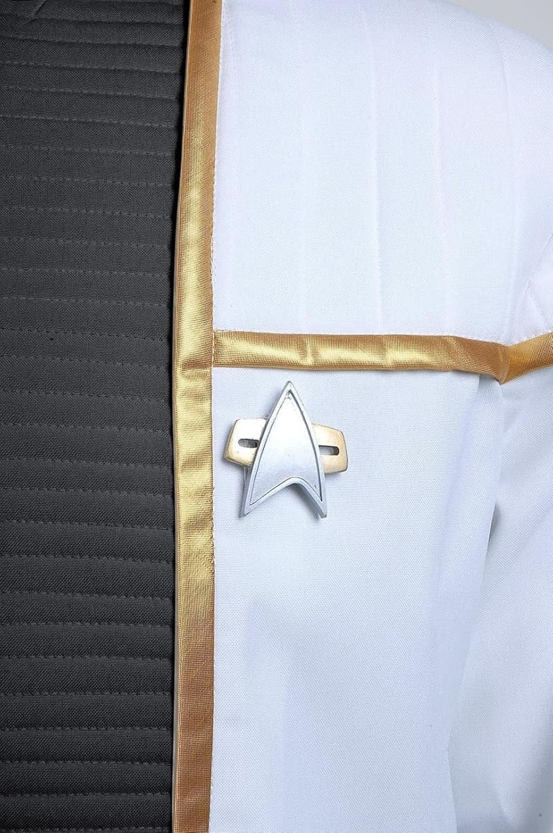 Beverly Crusher Cosplay-Kostüm für Damen aus der Star Trek-Serie