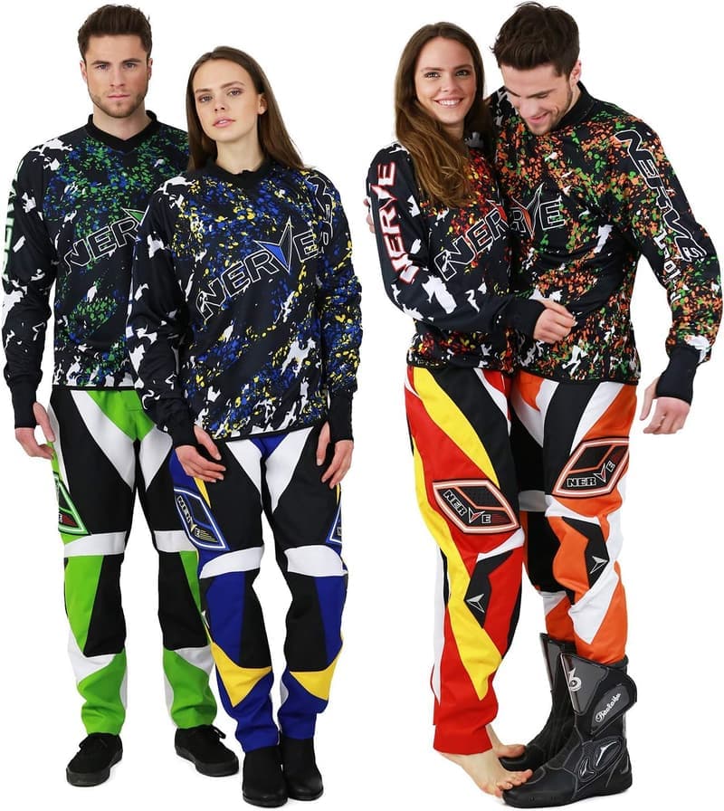 Motorrad Kombi aus Jacke und Hose für Enduro und Motocross