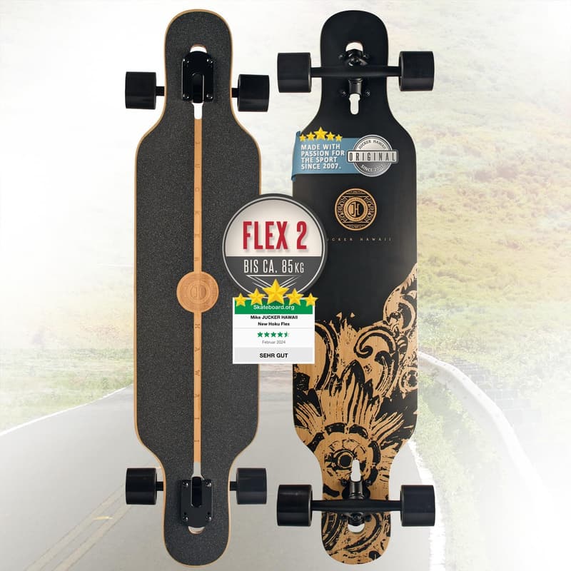 JUCKER HAWAII HOKU Longboard - Hochwertige Fiberglaskonstruktion