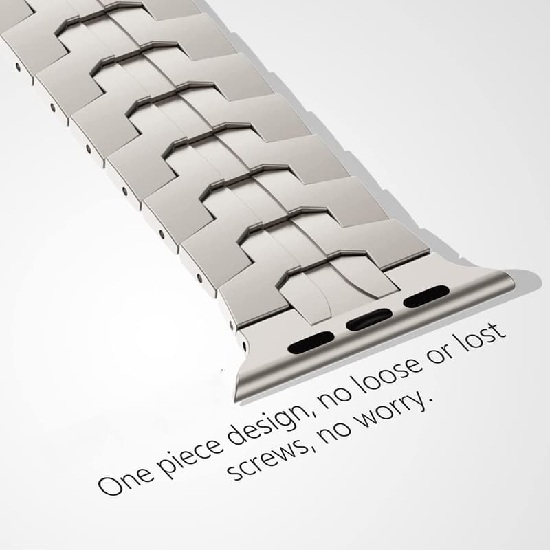 Titanium Armband für Apple Watch (42-49mm) - Metall Ersatzband