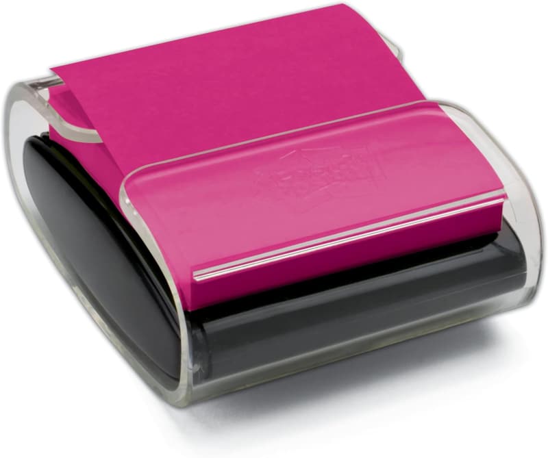 Post-it Pop-Up Notizspender aus Acryl, mehrfarbig, kompakt 1,73 x 3,4 x 3,9 cm