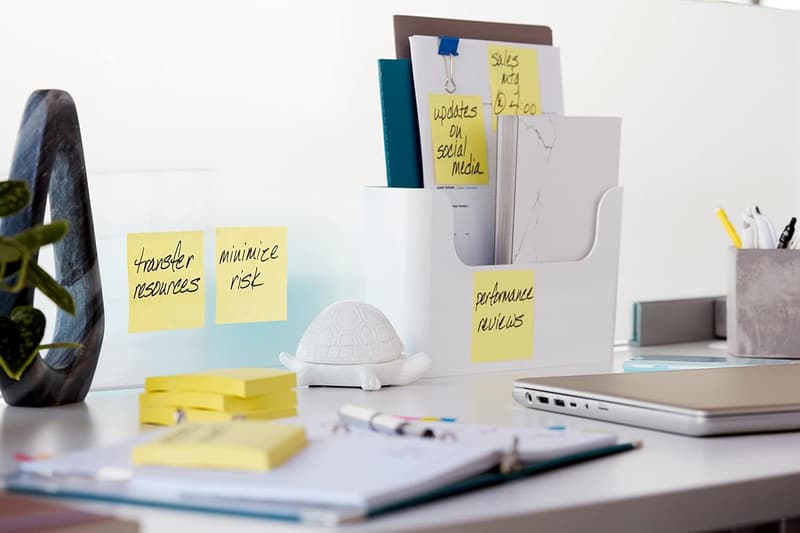 Pop-Up-Notizen für kreative Organisation