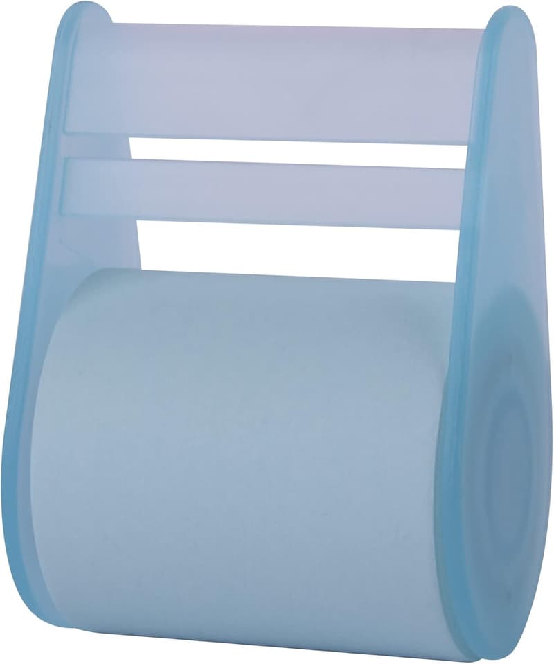 Haftnotizzettelspender 50 mm x 8 m in Pastellblau