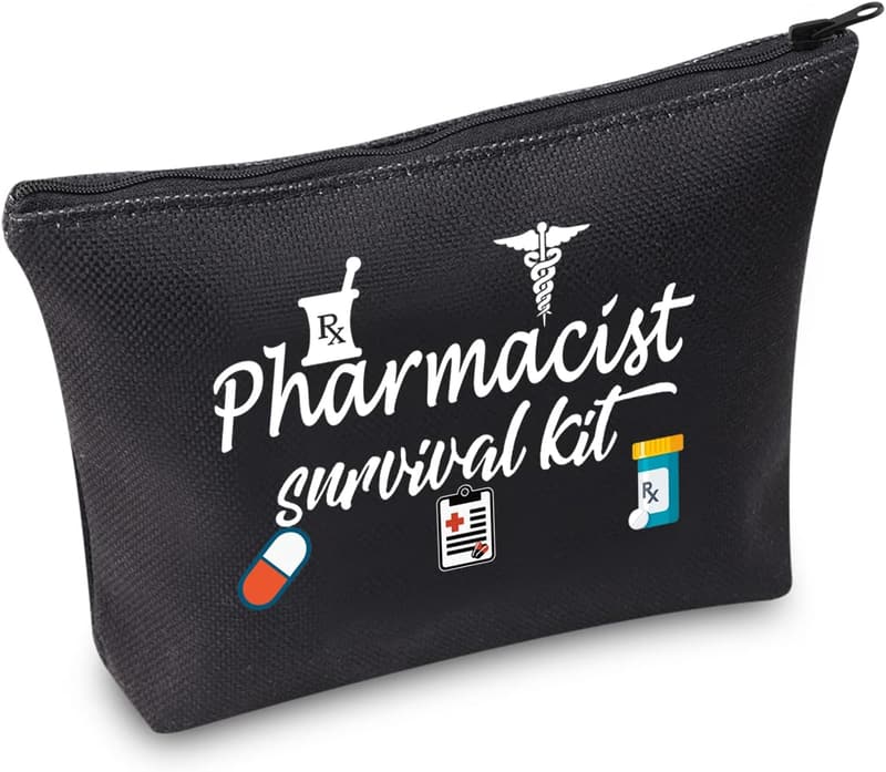 Pharmazeutisches Überlebenskit für Apothekenmitarbeiter mit Kosmetiktaschen
