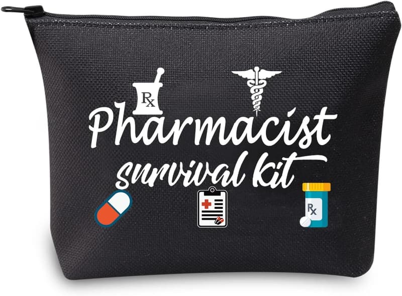 Pharmazeutisches Überlebenskit für Apothekenmitarbeiter mit Kosmetiktaschen