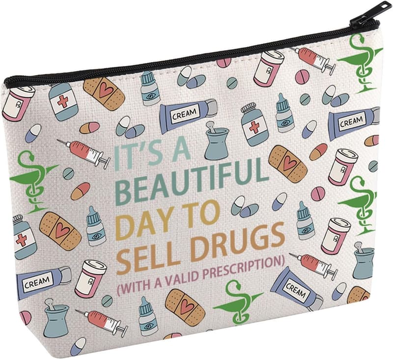 Kosmetiktasche für Apotheker – perfektes Abschlussgeschenk