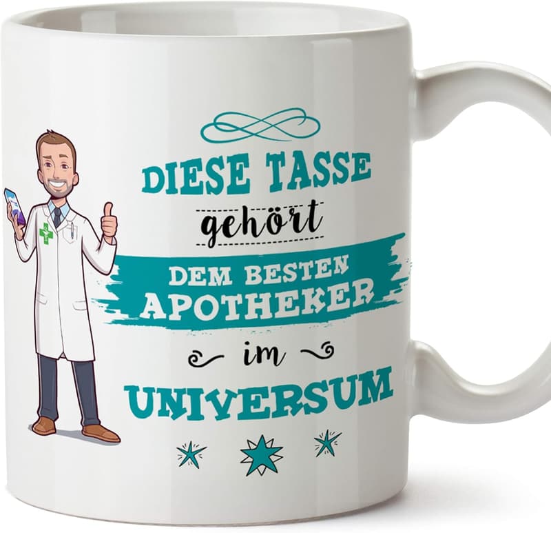 Lustige Apotheker Tasse – Originelles Geschenk für Pharmazie-Fans