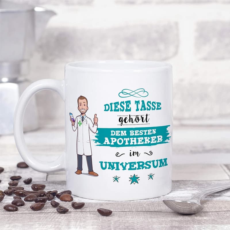 Lustige Apotheker Tasse – Originelles Geschenk für Pharmazie-Fans