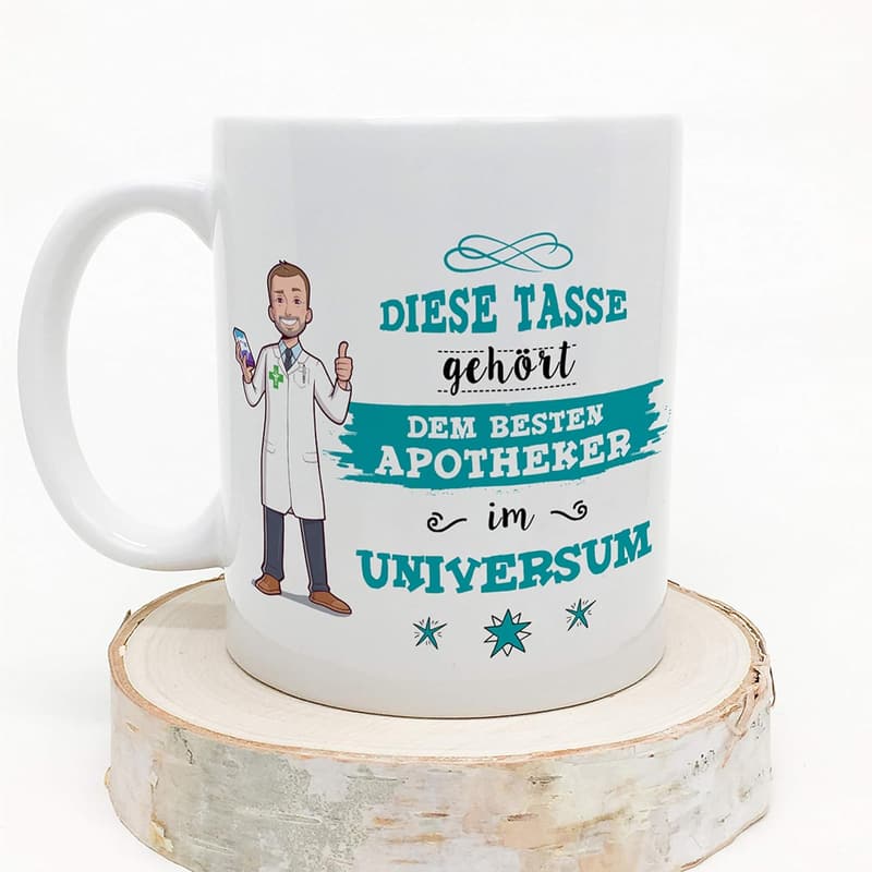 Lustige Apotheker Tasse – Originelles Geschenk für Pharmazie-Fans