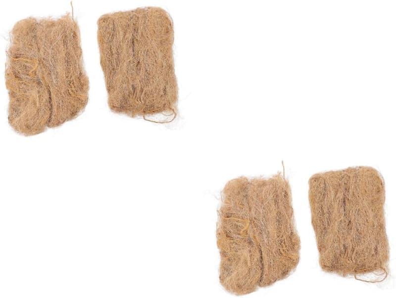Jute-Seiden Feuerstarter für Camping – 4er Set, leicht und tragbar