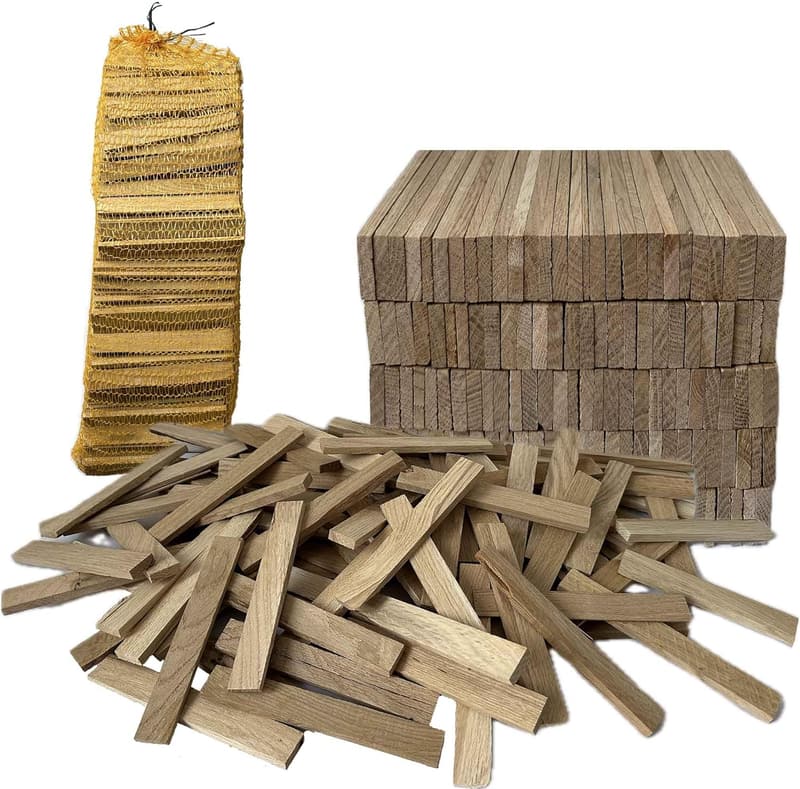 Premium Anfeuerholz 28 kg aus Eichenholz für Grill und Kamin