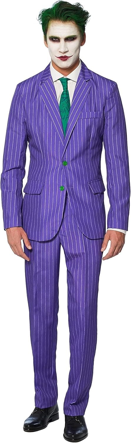 Herren Joker Anzug - Offizielles Kostüm für Fasching und Karneval