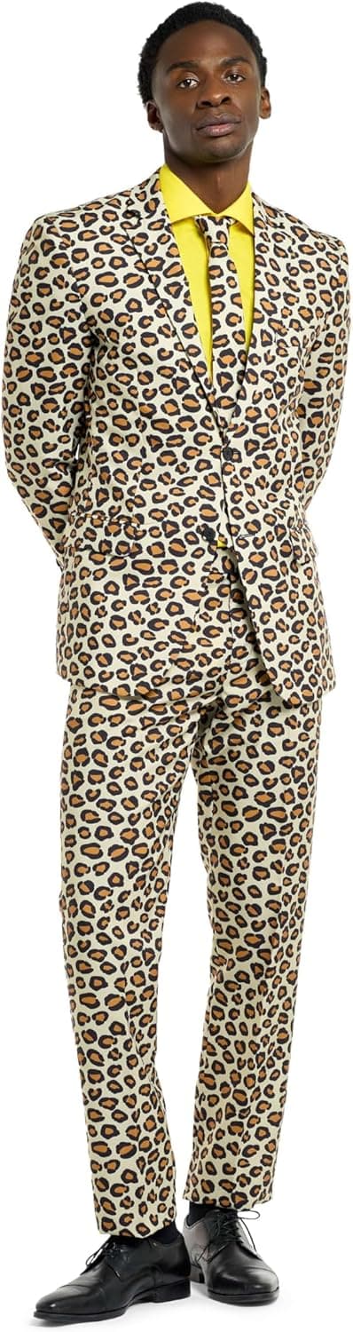 Festliches Anzug-Kostüm für Herren mit Krawatte - OppoSuits