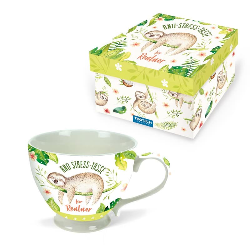 Antistresstasse für Rentner – kreative Kaffeetasse als Geschenk