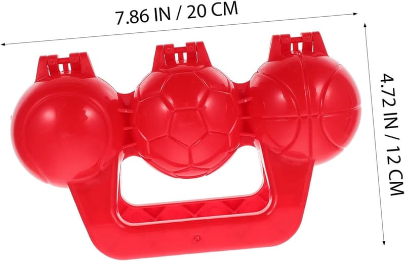 Schneeballmacher-Set (2 Stück) für Schneespiele und Winterdekoration
