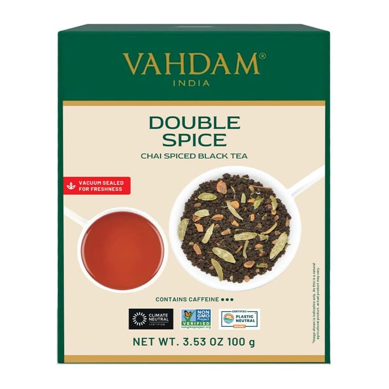 Starker Double Spice Chai Tee (100g) aus 100% natürlichen Zutaten