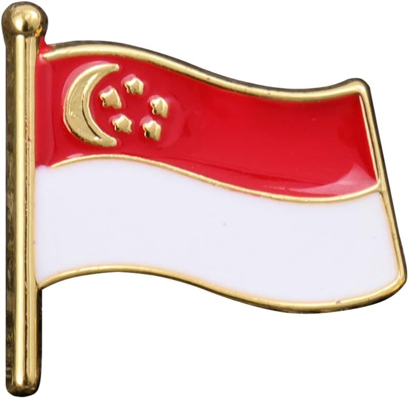 Veteranentag Brosche - Patriotic Metall Anstecknadel Flagge