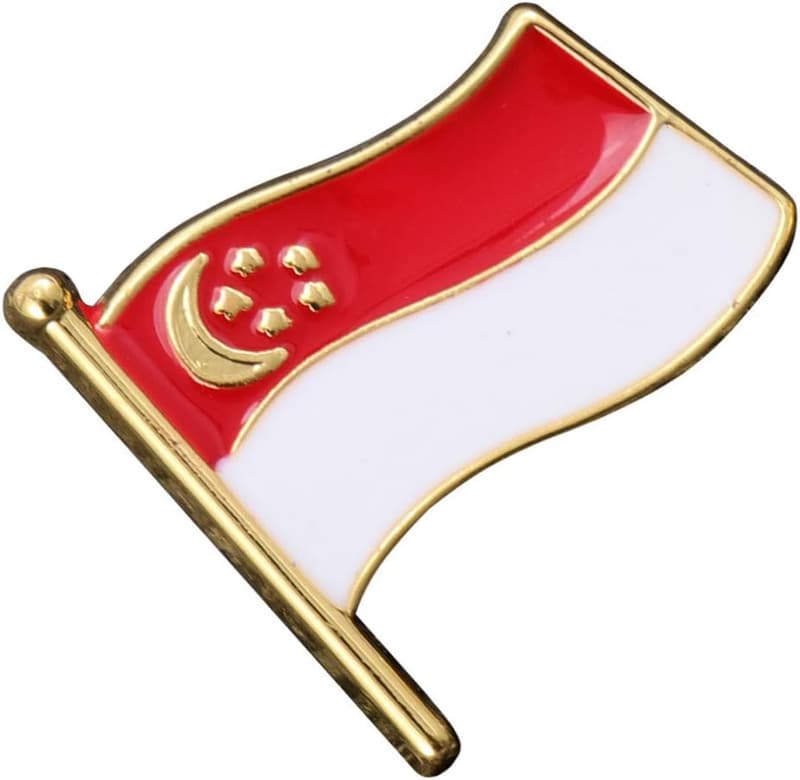 Veteranentag Brosche - Patriotic Metall Anstecknadel Flagge