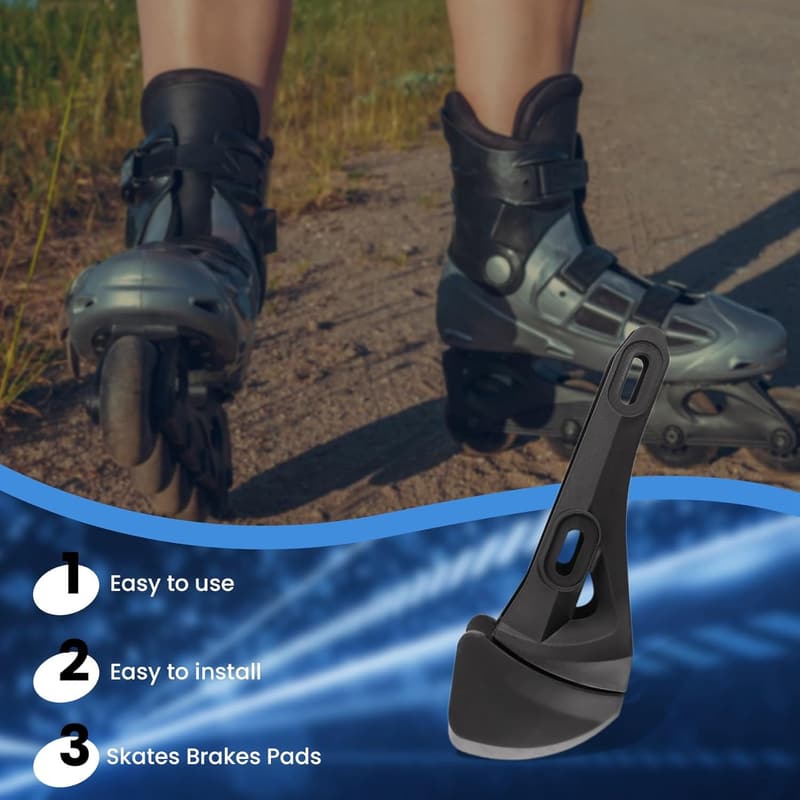 Inline-Skates für Erwachsene mit Bremse und Ersatzpolstern