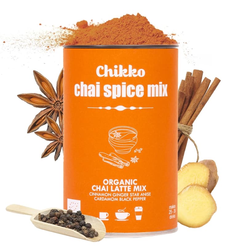 Chikko Bio Chai Latte Mix - 130g - 100% natürliche europäische Zutaten