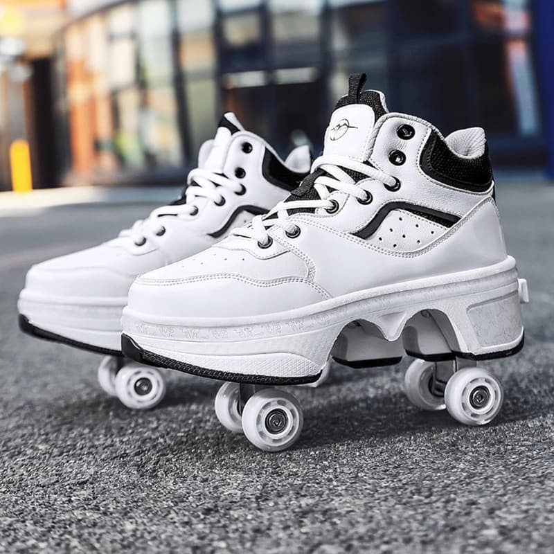 Multifunktionale Rollschuhe für die ganze Familie, 2-in-1