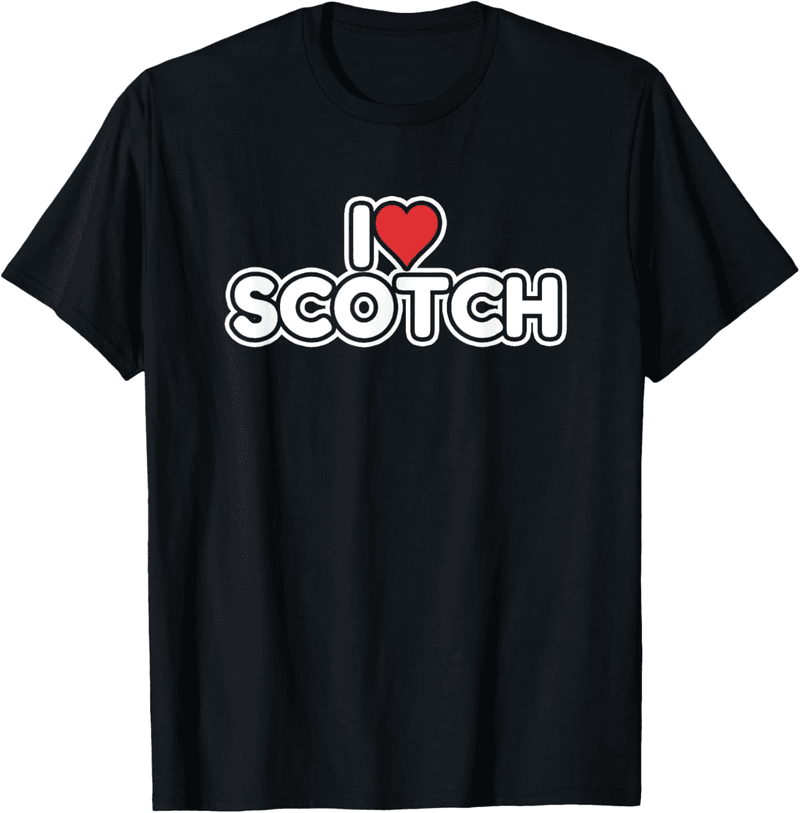 Scotch-Liebhaber T-Shirt für Männer