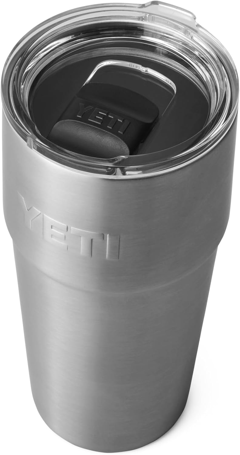 YETI Rambler 20oz Edelstahl Becher mit Magslider Deckel