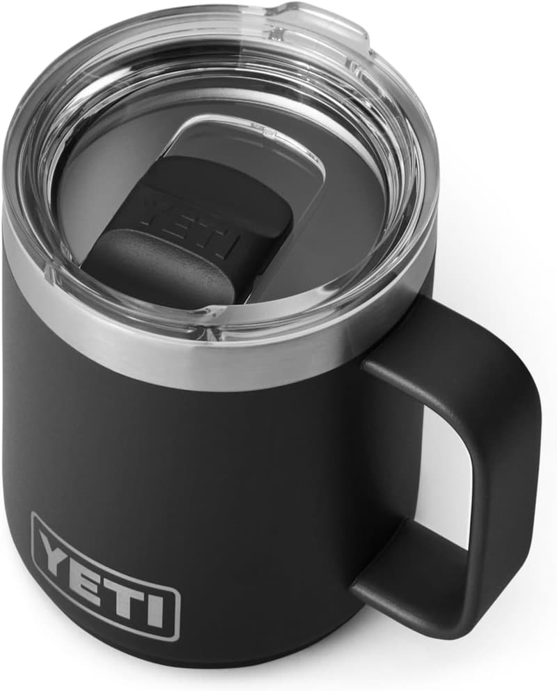 YETI Rambler Edelstahl-Tasse 10 oz in Schwarz