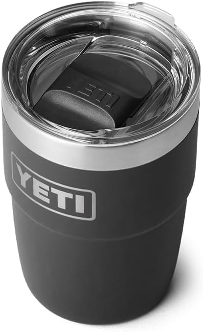 YETI Rambler Tasse 237 ml in Schwarz