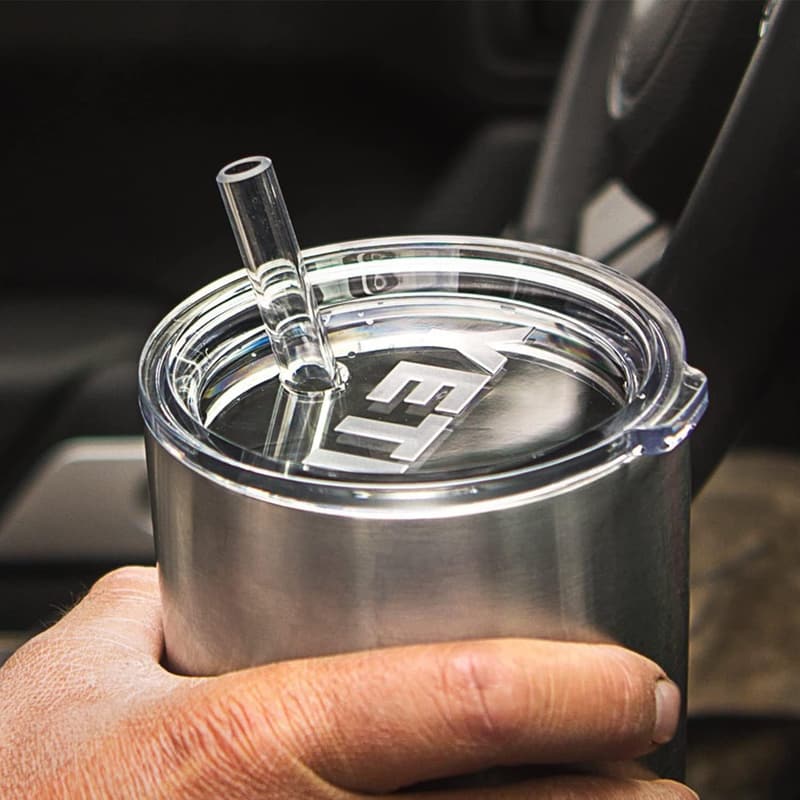 YETI Rambler Tumbler mit Strohhalmverschluss, 30oz, Weiß