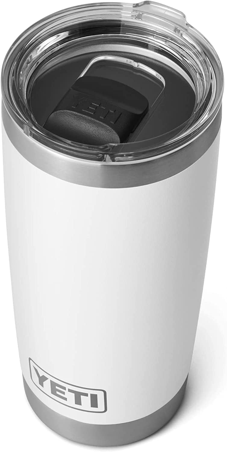 YETI Edelstahlbecher, 20 oz (591 ml), Weiß