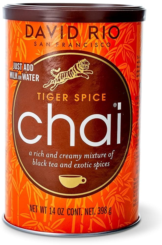 David Rio Tiger Spice Chai Latte Geschenkset, 398g (3 Dosen)