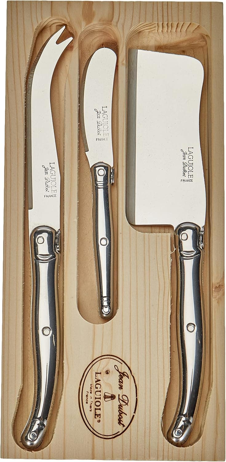 Laguiole Käse-Set aus Edelstahl, 3-teilig