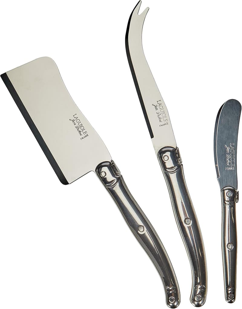 Laguiole Käse-Set aus Edelstahl, 3-teilig